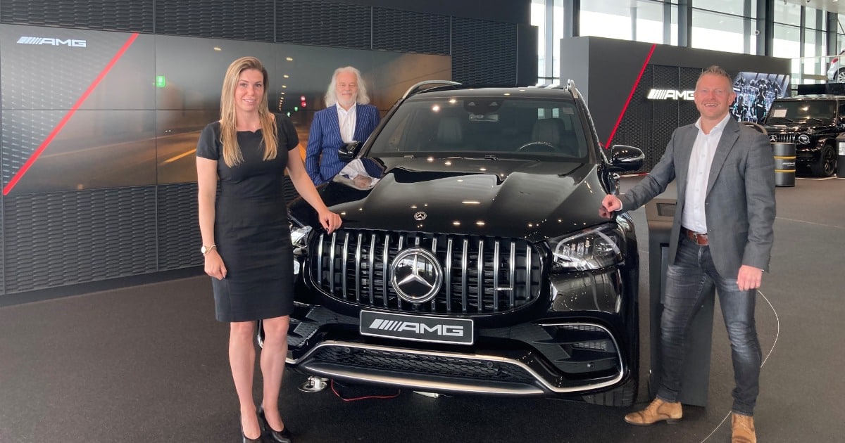 Mercedes-Benz Dealer Bedrijven Spacewell Ambassador groepsfoto