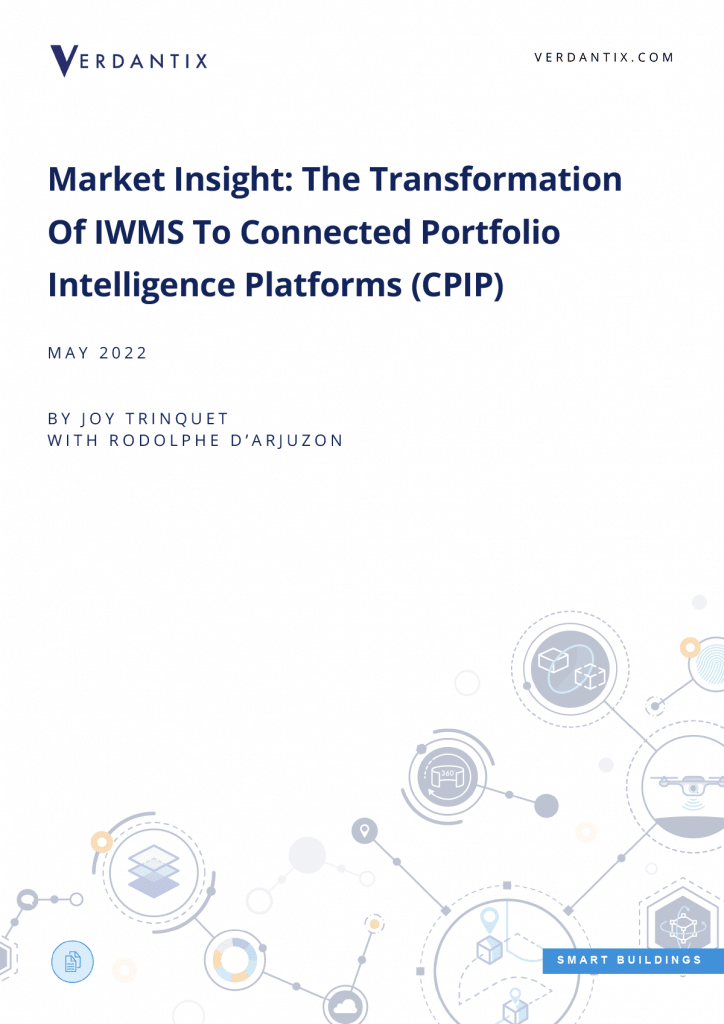 Verdantix market insight may 2022 front cover