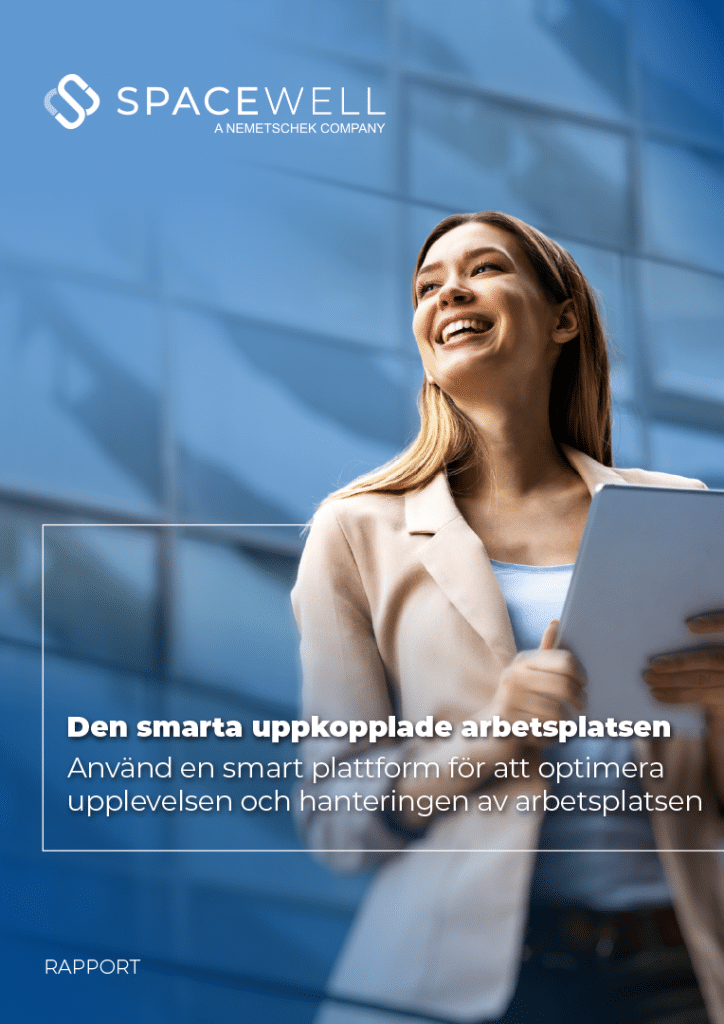 Den smarta uppkopplade arbetsplatsen - omslag för whitepaper