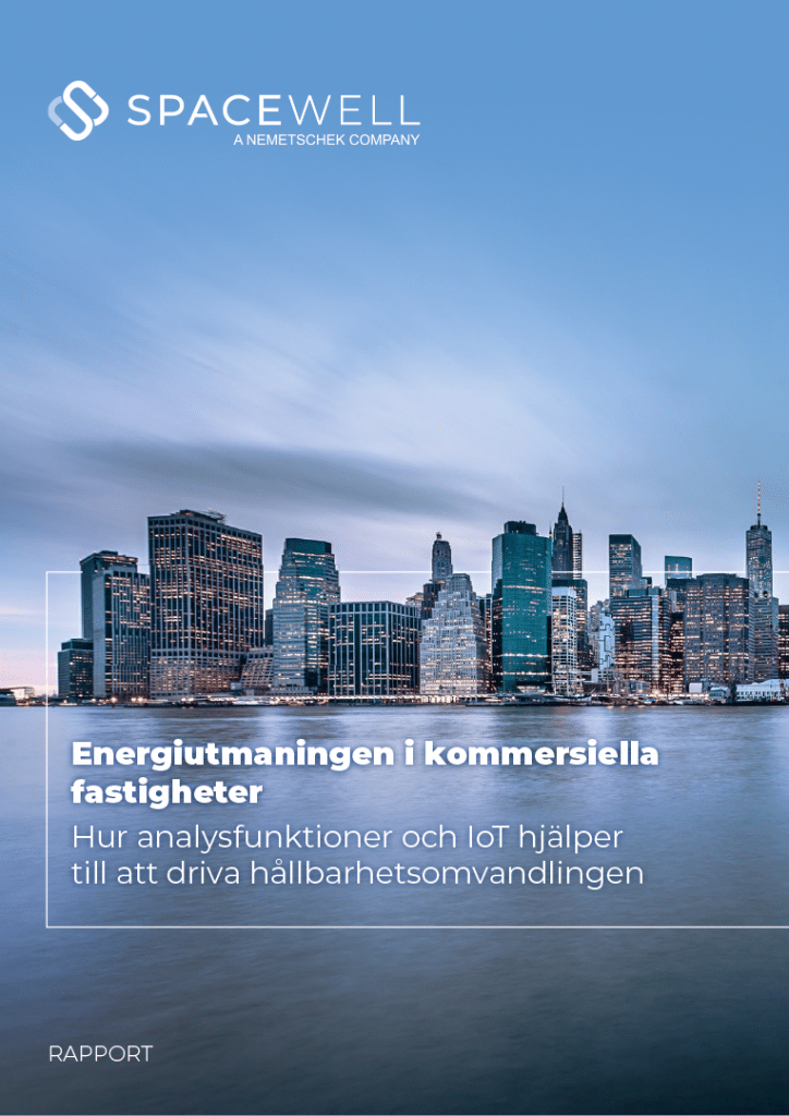 Omslag av whitepaper - Energiutmaningen i kommersiella fastigheter