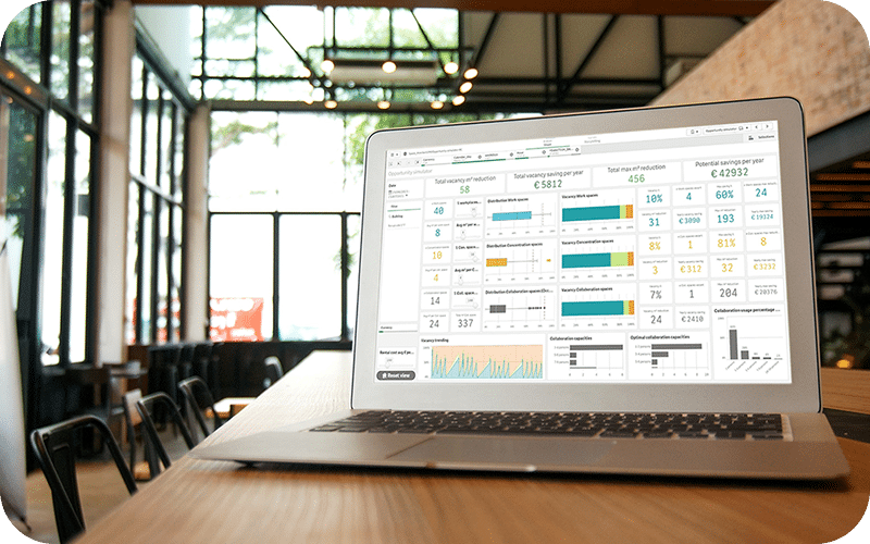 Software voor ruimteoptimalisatie op laptop