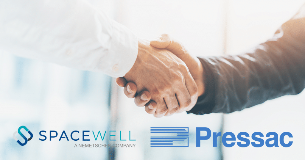 Samenwerking tussen Spacewell en Pressac