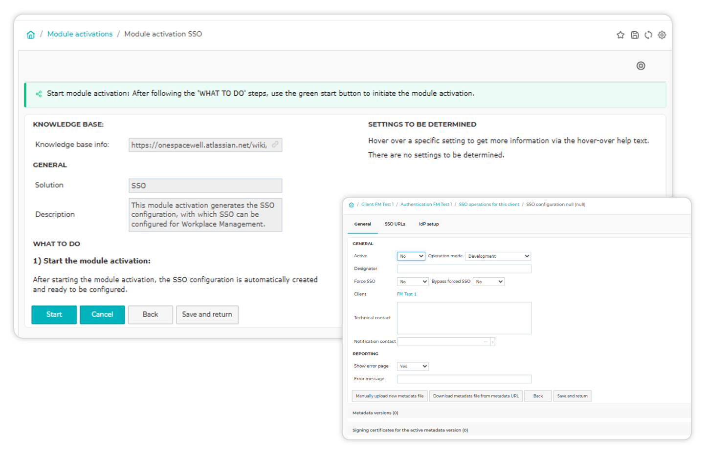 Simplified setup for SSO integrations Simplified setup for SSO integrations