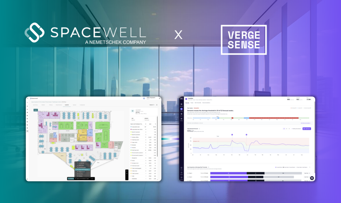 Strategic partnership between Spacewell and Vergesense