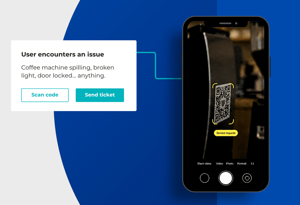 Spacewell Asset Scan in function